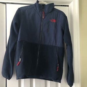 Boys Navy North Face Jacket